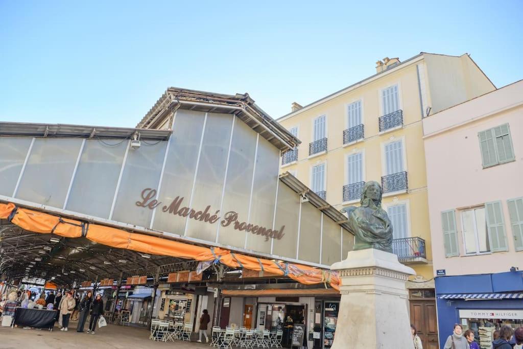 Old Town Antibes Superb New Flat, For 3, Ac, Wi-Fi Apartment ภายนอก รูปภาพ