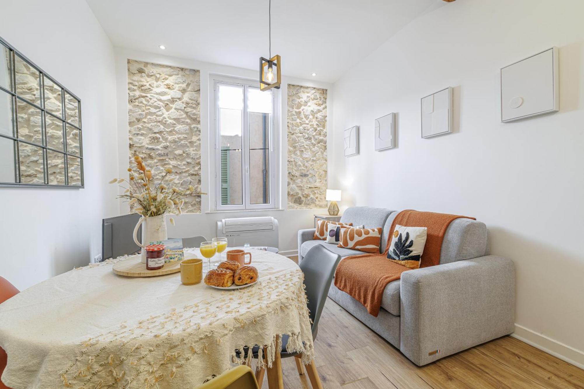 Old Town Antibes Superb New Flat, For 3, Ac, Wi-Fi Apartment ภายนอก รูปภาพ